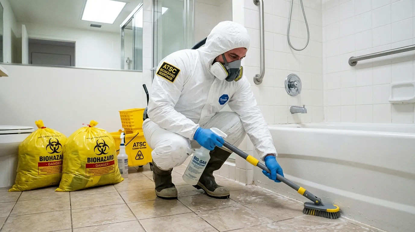 Decontamination equipment deployed for Blood Cleanup in Elizabeth